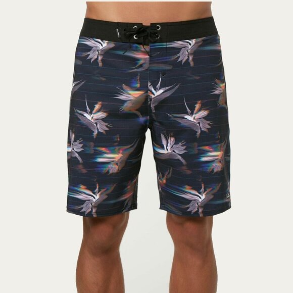 O’Neill Hyperfreak Bird of Paradise Printed Board Shorts - Picture 1 of 8